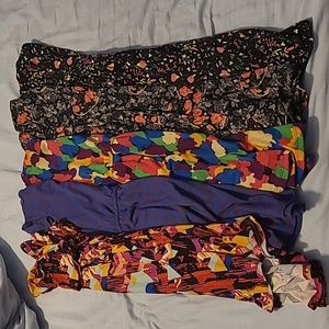 Bundle of girls lularoe dresses